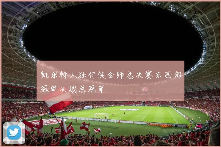 凯尔特人独行侠会师总决赛东西部冠军决战总冠军
