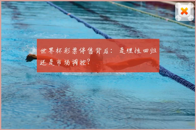 世界杯彩票停售背后:是理性回归还是市场调控?